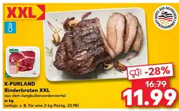 Kaufland K-purland rinderbraten xxl Angebot
