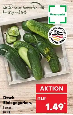 Kaufland Dtsch. einlegegurken Angebot