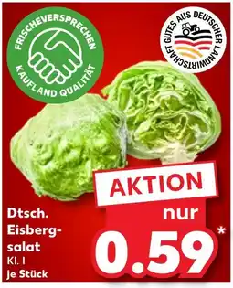 Kaufland Dtsch. eisbergsalat Angebot