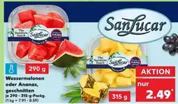 Kaufland Sanlucar wassermelonen, geschnitten Angebot