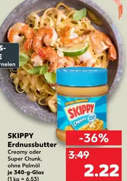 Kaufland Skippy erdnussbutter creamy Angebot