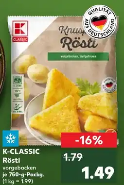 Kaufland K-classic knusper rösti Angebot