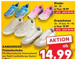 Kaufland Kangaroos freizeitschuhe kinder Angebot