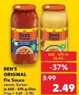 Kaufland Ben's original fix sauce süß sauer Angebot