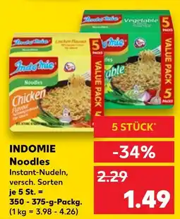 Kaufland Indomie noodles chicken flavour Angebot
