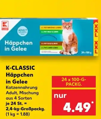 Kaufland K-classic häppchen in gelee Angebot