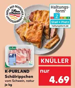Kaufland K-purland schälrippchen vom schwein Angebot