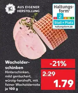 Kaufland Wacholderschinken Angebot