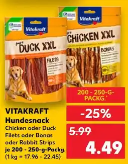 Kaufland Vitakraft chicken xxl hundesnack Angebot