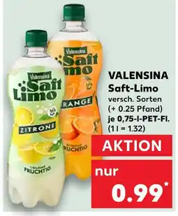 Kaufland Valensina saft-limo zitrone Angebot