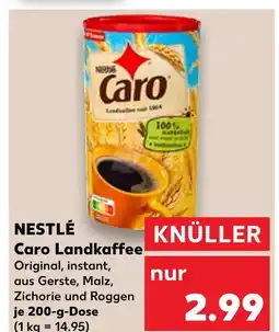 Kaufland Nestlé caro landkaffee Angebot