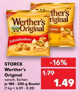 Kaufland Storck werther's original sahnebonbons Angebot