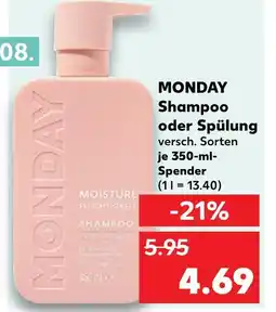 Kaufland Monday shampoo Angebot