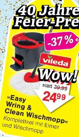 Wiglo Wunderland Vileda Easy Wring & Clean Wischmopp Angebot