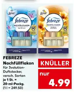 Kaufland Febreze nachfüllflakon für 3volution-duftstecker Angebot