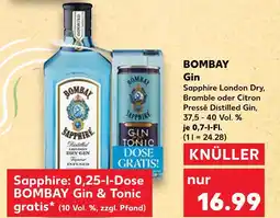 Kaufland Bombay gin Angebot