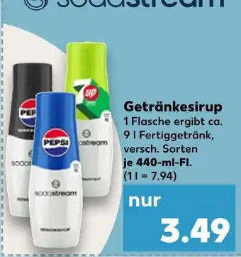 Kaufland Sodastream pepsi getränkesirup Angebot