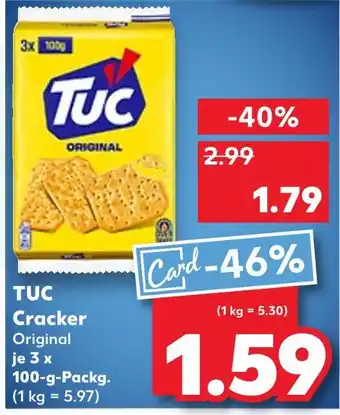 Kaufland Tuc cracker original Angebot