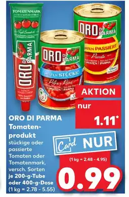 Kaufland Oro di parma tomatenmark Angebot