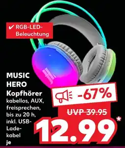 Kaufland Music hero kopfhörer Angebot