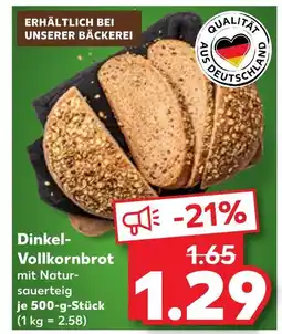 Kaufland Dinkel-vollkornbrot Angebot