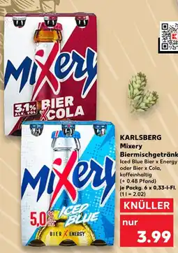 Kaufland Karlsberg mixery bier x cola Angebot