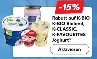 Kaufland K-bio 15% rabatt Angebot