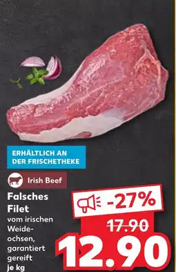 Kaufland Irish beef falsches filet Angebot