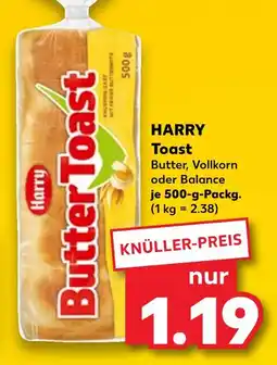 Kaufland Harry toast butter Angebot