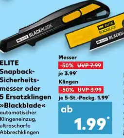Kaufland Elite snapback-sicherheitsmesser Angebot