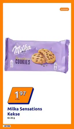 Action Milka sensations cookies Angebot