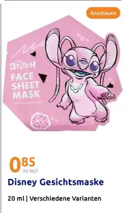 Action Disney gesichtsmaske Angebot