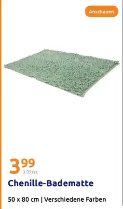 Action Chenille-badematte Angebot