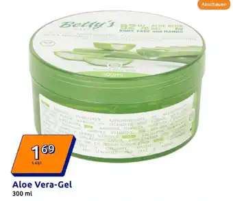 Action Bettys aloe vera-gel Angebot