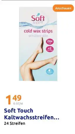 Action Soft touch kaltwachsstreifen Angebot