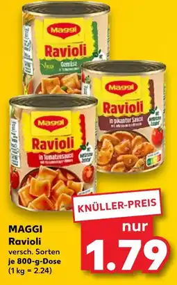 Kaufland Maggi ravioli in tomatensauce Angebot