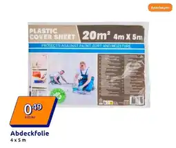 Action Abdeckfolie Angebot