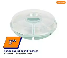 Action Runde snackbox mit fächern Angebot