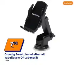 Action Grundig smartphonehalter mit kabellosem qi-ladegerät Angebot