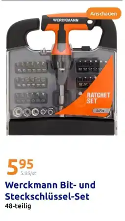 Action Werckmann bit- und steckschlüssel-set Angebot