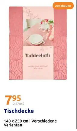 Action Tischdecke Angebot