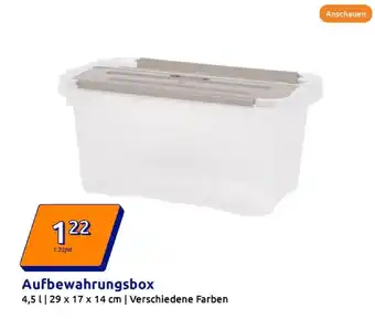 Action Aufbewahrungsbox Angebot