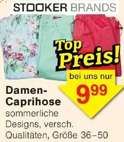 Wiglo Wunderland STOOKER BRANDS Damen Caprihose Angebot