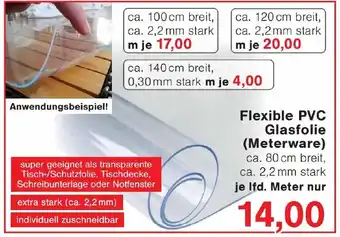 Wiglo Wunderland Flexible PVC Glasfolie (Meterware) Angebot