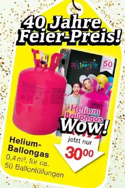 Wiglo Wunderland Helium Ballongas Angebot