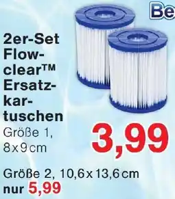 Wiglo Wunderland Bestway 2er-Set Flowclear Ersatzkartuschen Angebot
