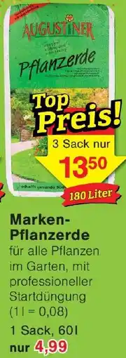 Wiglo Wunderland AUGUSTINER Marken Pflanzerde Angebot
