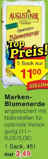 Wiglo Wunderland AUGUSTINER Marken Blumenerde Angebot