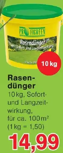 Wiglo Wunderland Rasendünger Angebot