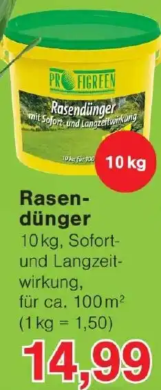 Wiglo Wunderland Rasendünger Angebot